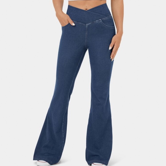 Halara denim stretch jeans - Picture 1 of 5